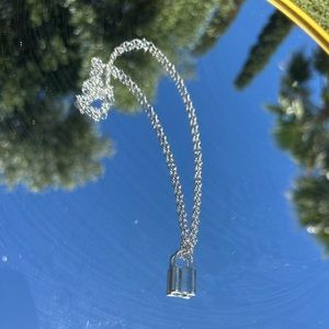 NWT Forever 21 Lock Chain Necklace